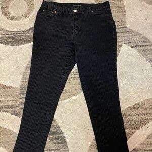 Vintage Gitano High Rise Straight Leg Corduroy Pants